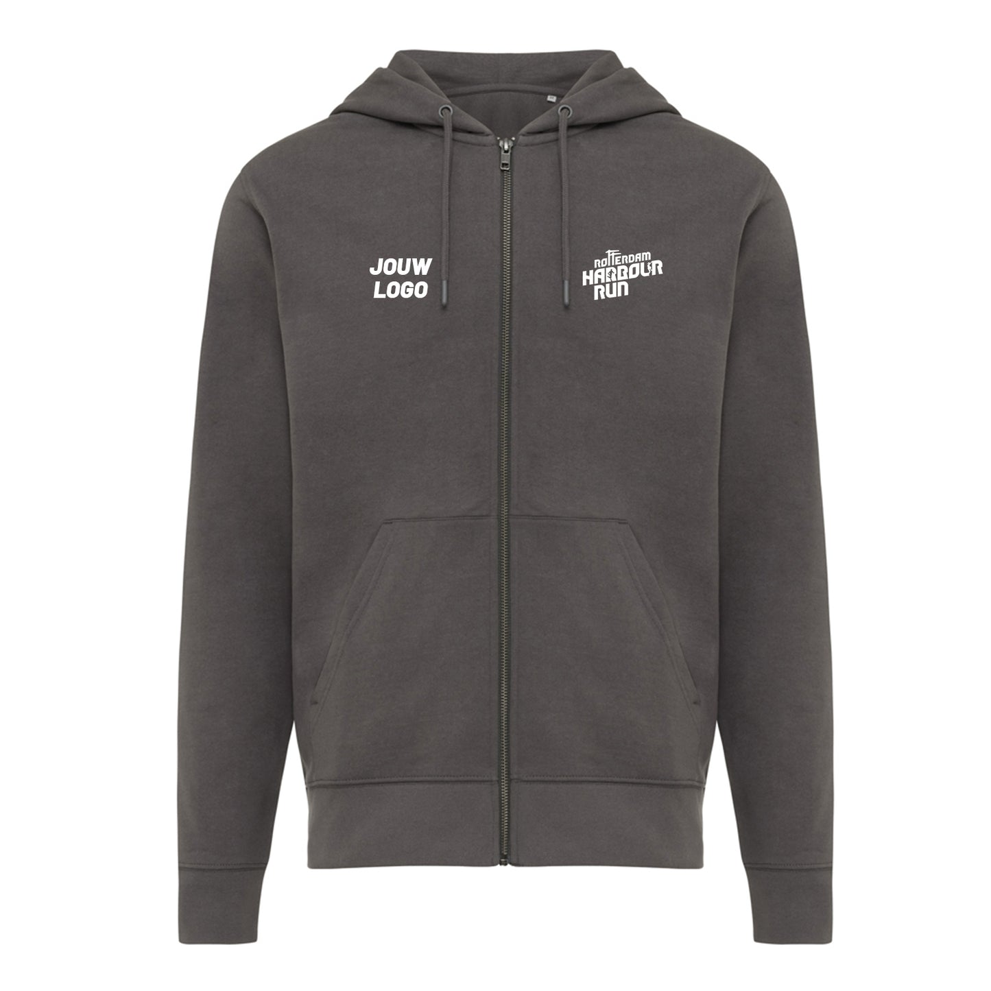 Hoodie zipper - met eigen logo