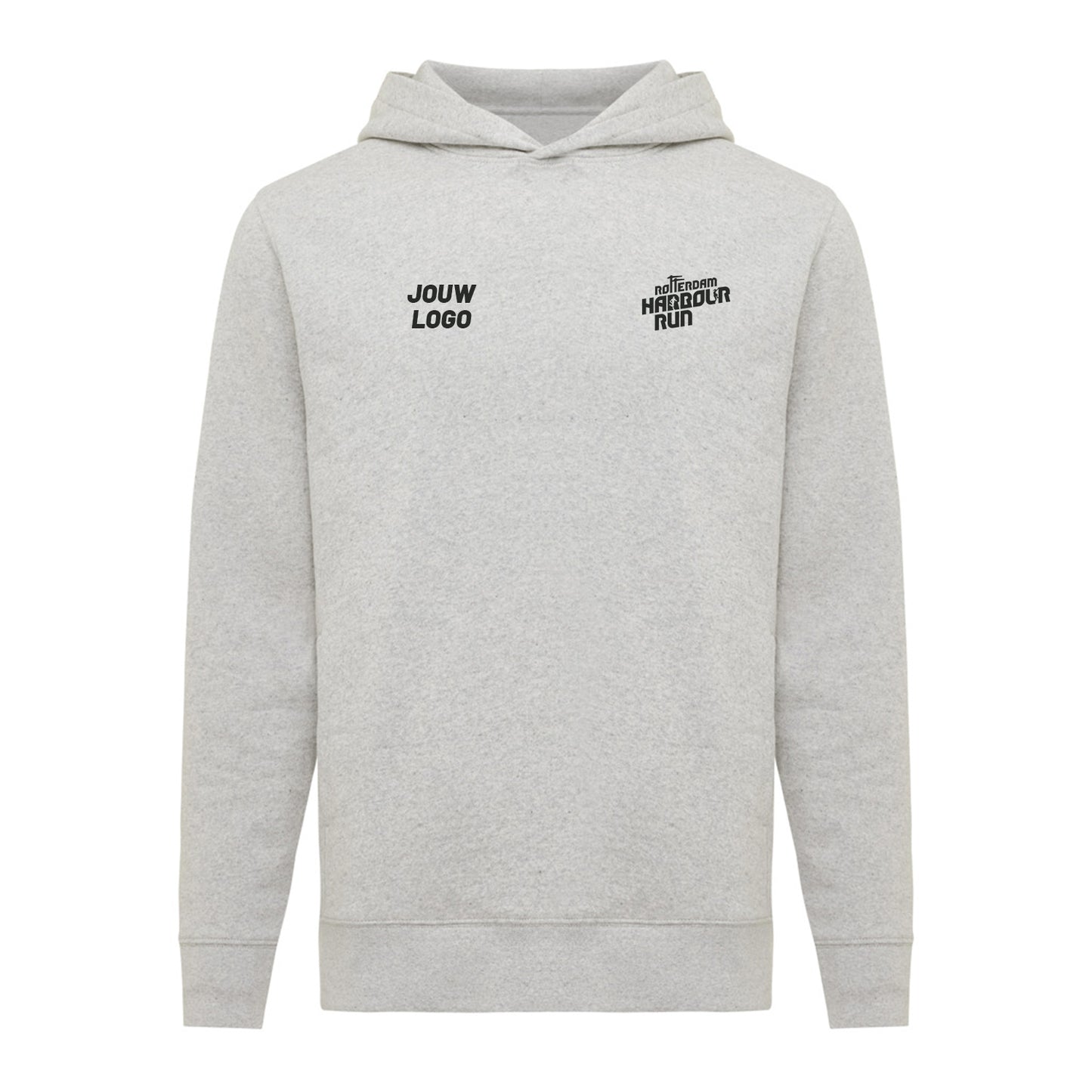 Hoodie with sidepockets - met eigen logo