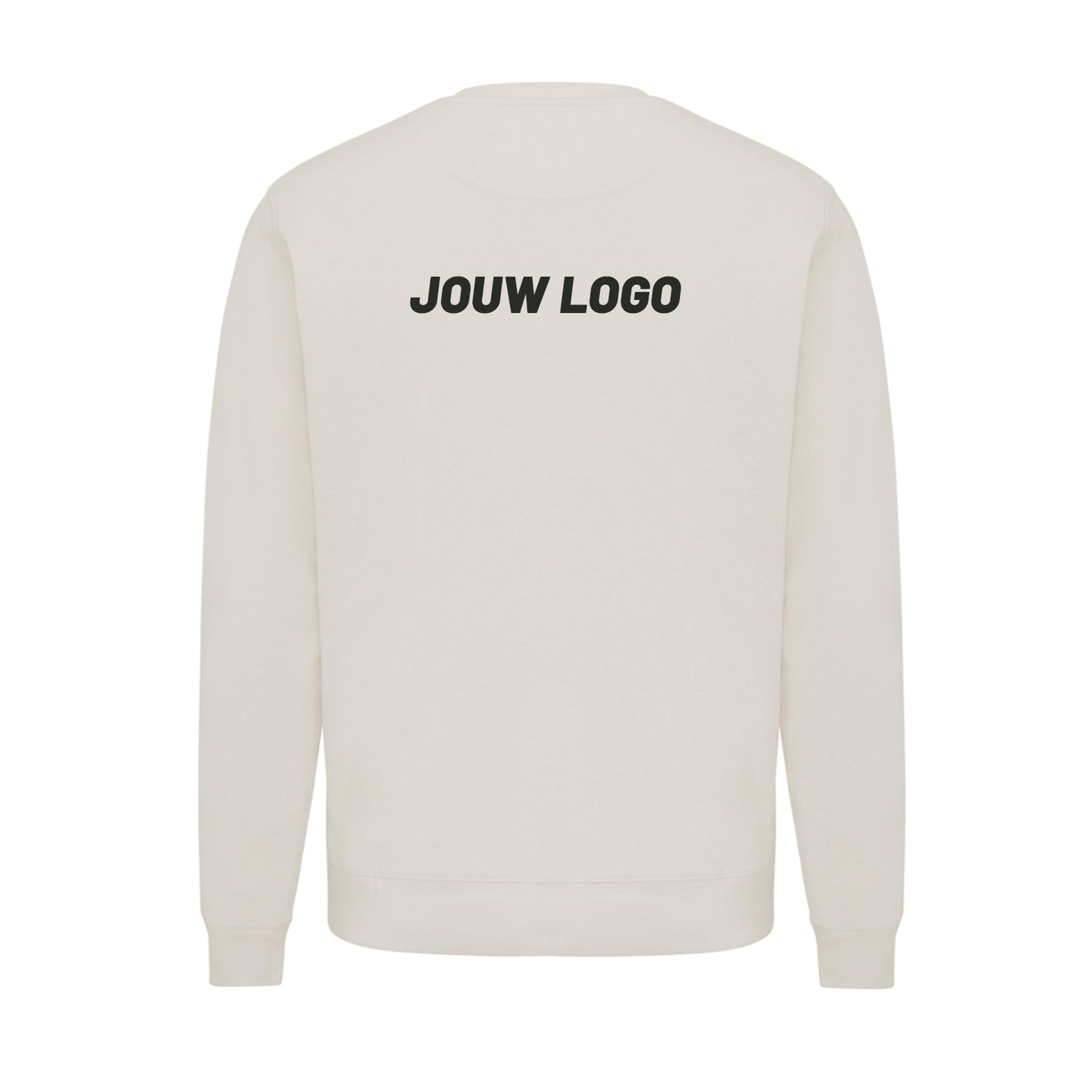 Sweatshirt - lightweight - met eigen logo (achter)