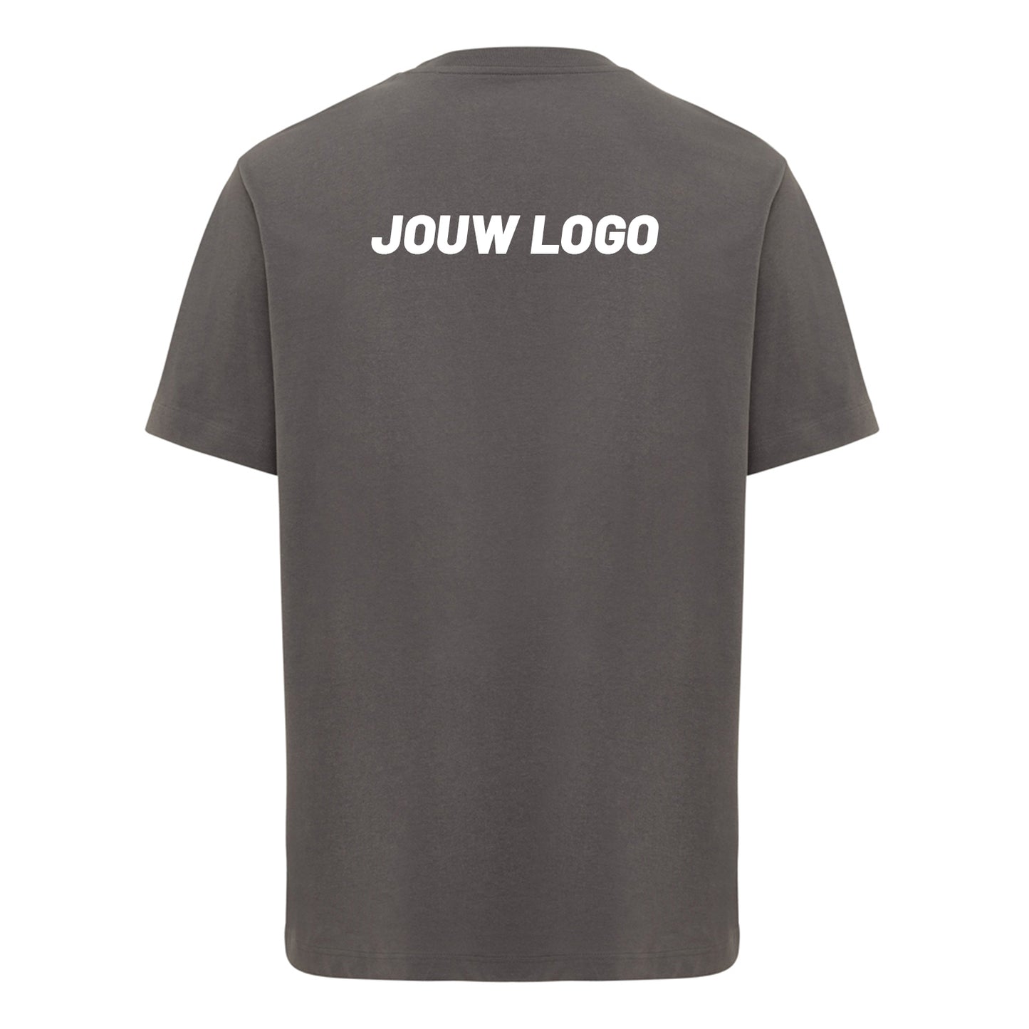 T-Shirt - met eigen logo (achterkant)