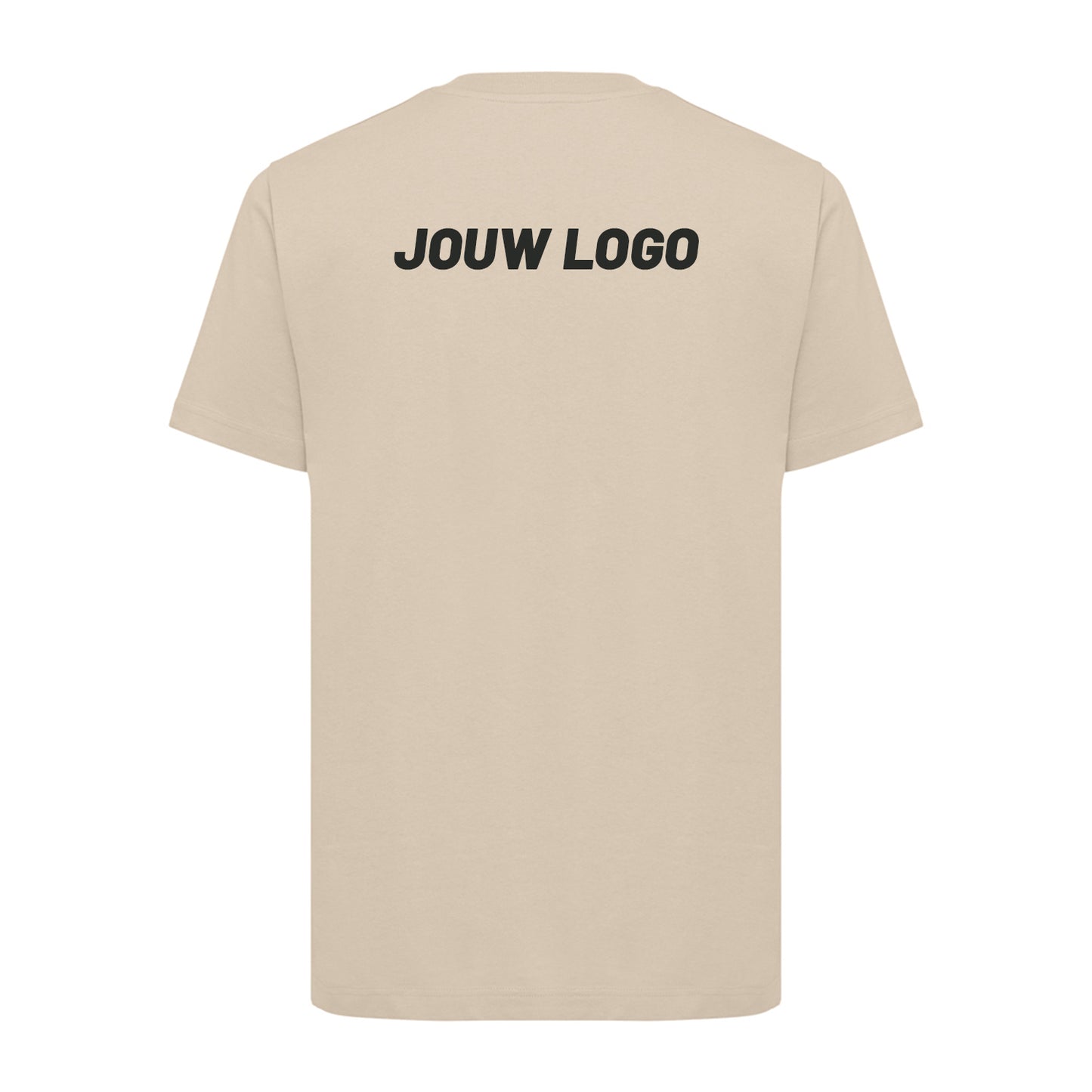 T-Shirt - met eigen logo (achterkant)