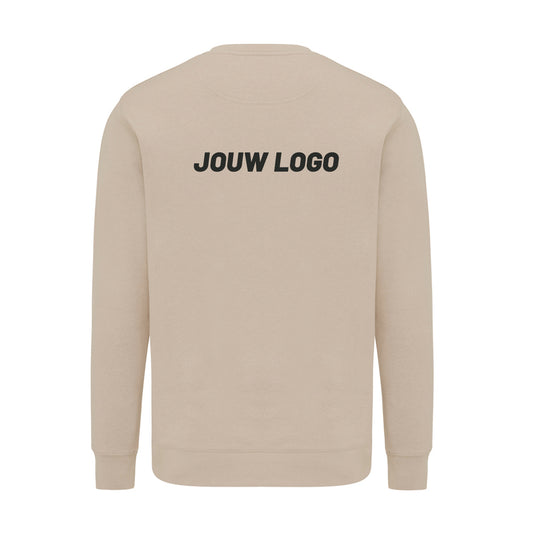 Sweatshirt - lightweight - met eigen logo (achter)