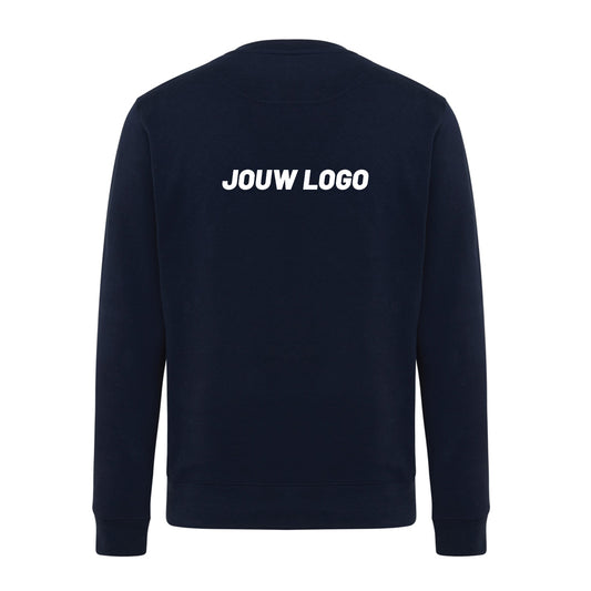 Sweatshirt - lightweight - met eigen logo (achter)