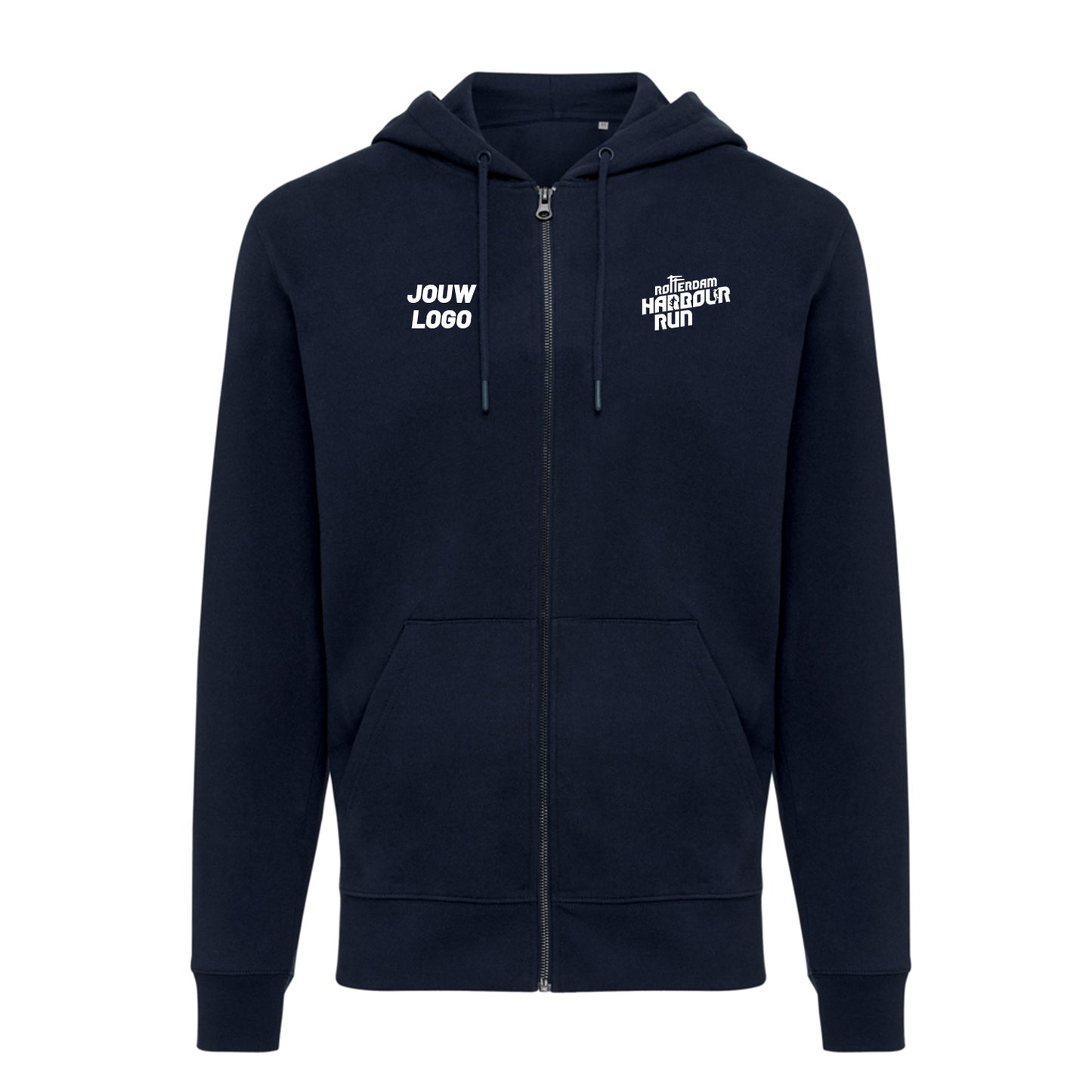 Hoodie zipper - met eigen logo