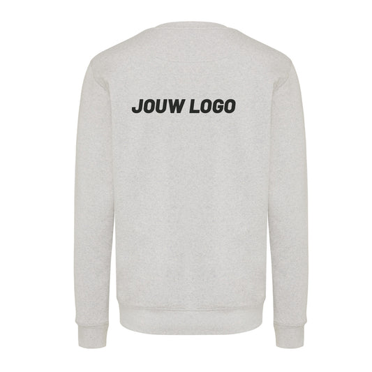 Sweatshirt - heavy - met eigen logo (achter)