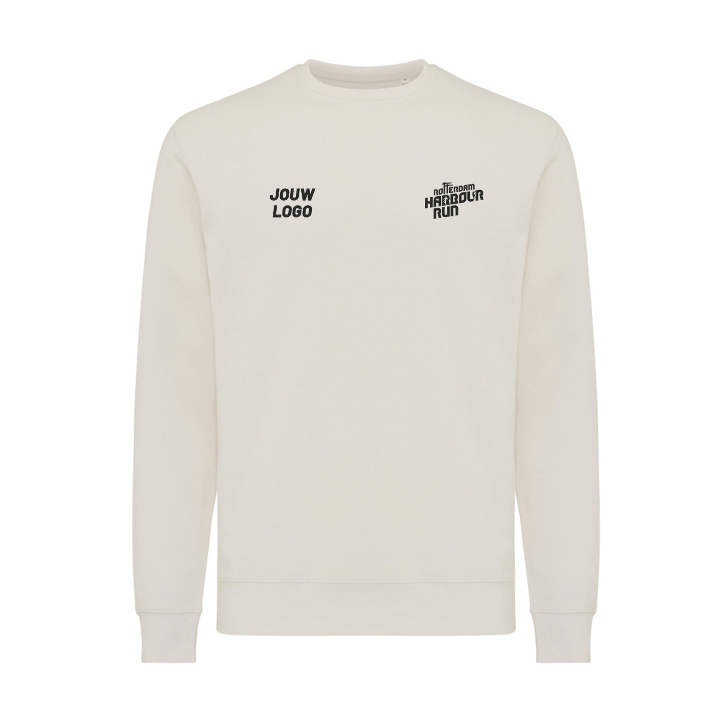 Sweatshirt - lightweight - met eigen logo (voor)