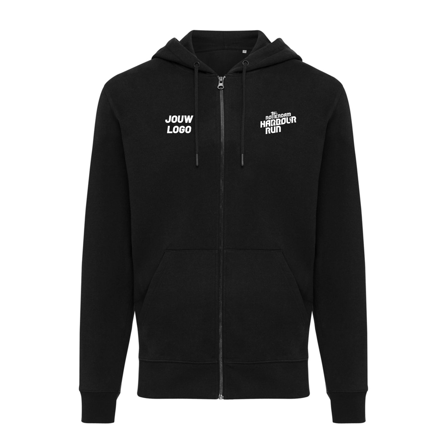 Hoodie zipper - met eigen logo